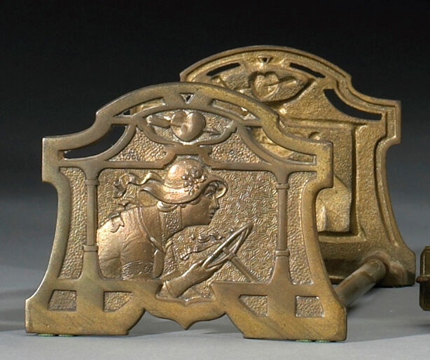 Old Motorcycle Book Rack Bonhams Cars : A Bronze motoring book rack, circa 1905, 15in wide when ...