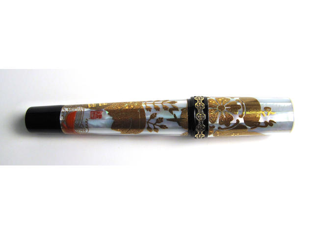 Maki-e &#8220;Shogun&#8221; Fountain Pen by Krone