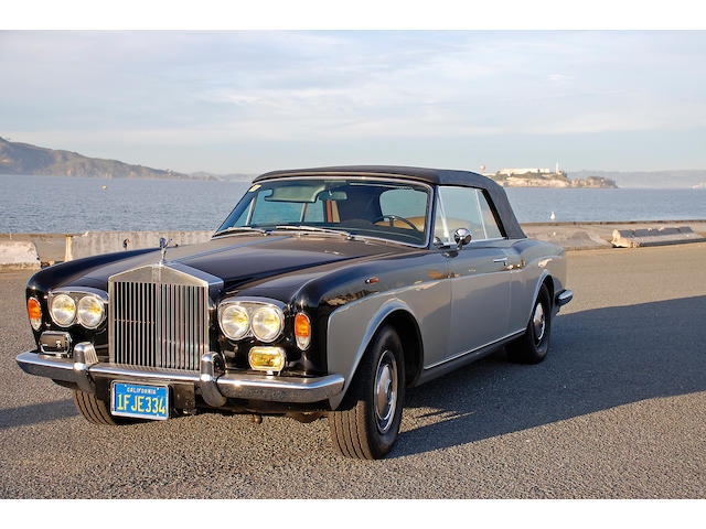 Only one owner and 22,000 miles from new,1975 Rolls-Royce Corniche Convertible  Engine no. 19178