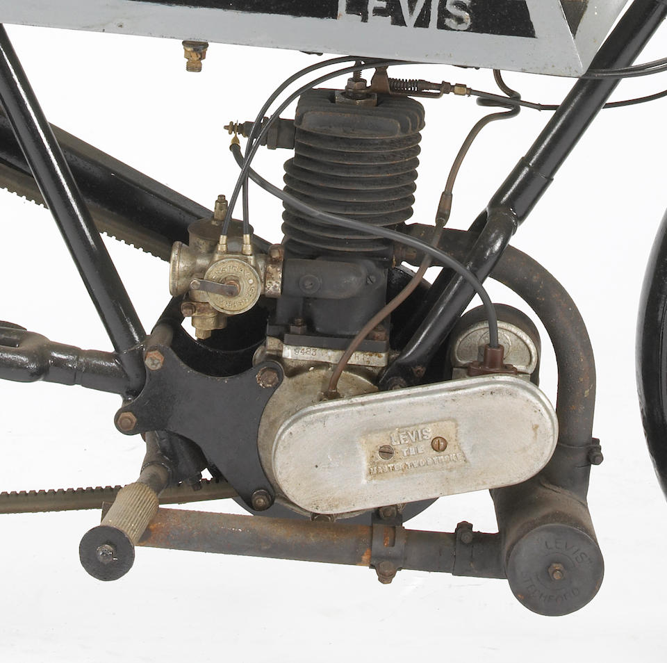 1921 Levis 211cc Two-stroke Frame no. 7008 Engine no. 9483