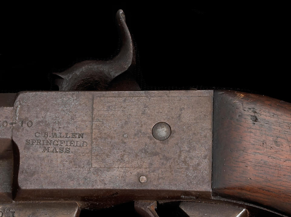 A rare U.S. Navy Elgin cutlass pistol by C.B. Allen