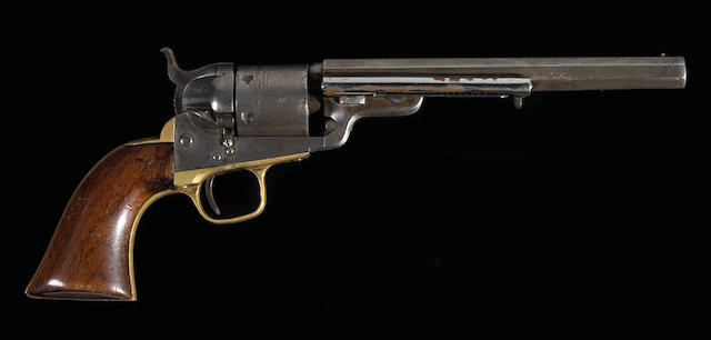 A Colt Model 1851 Richards-Mason conversion revolver