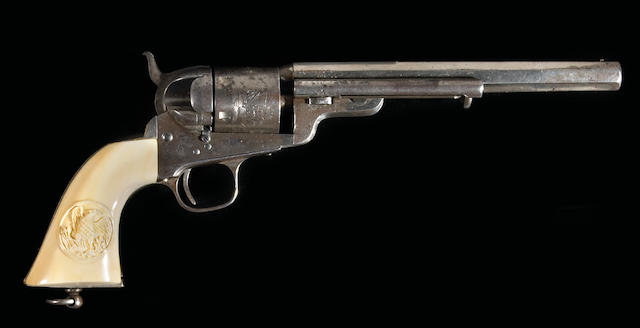 A Colt Model 1851 Navy Richards-Mason Original Metallic Cartridge revolver