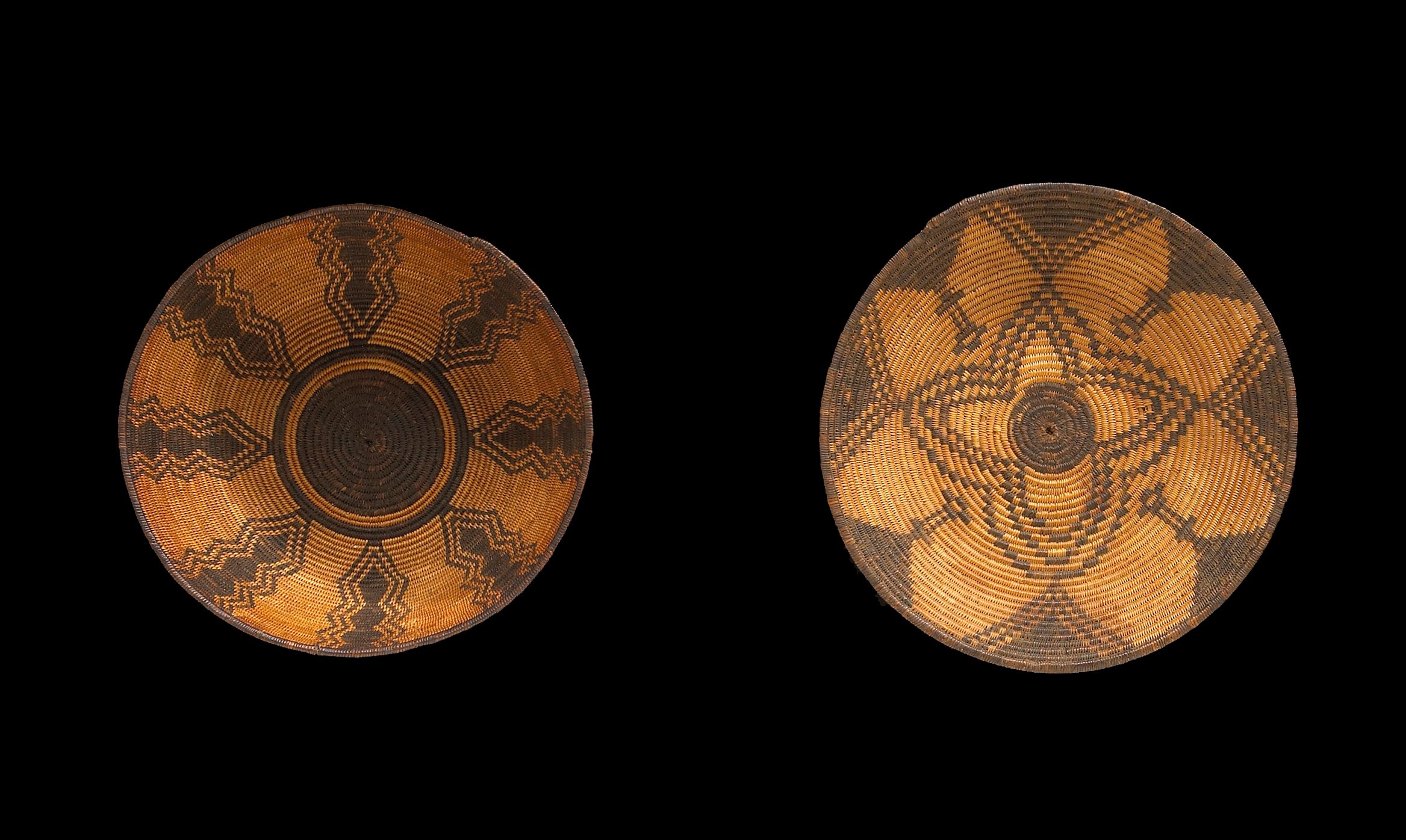 Two Apache baskets
