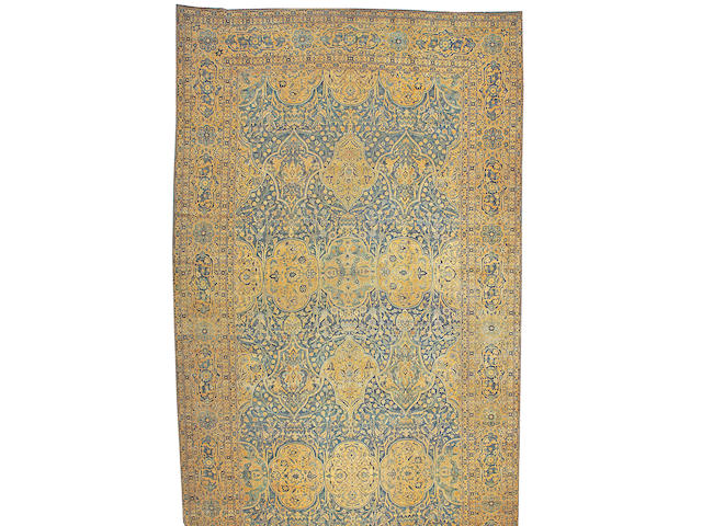 A Lavar Kerman carpet Central Persia size approximately 12ft. x 25ft.