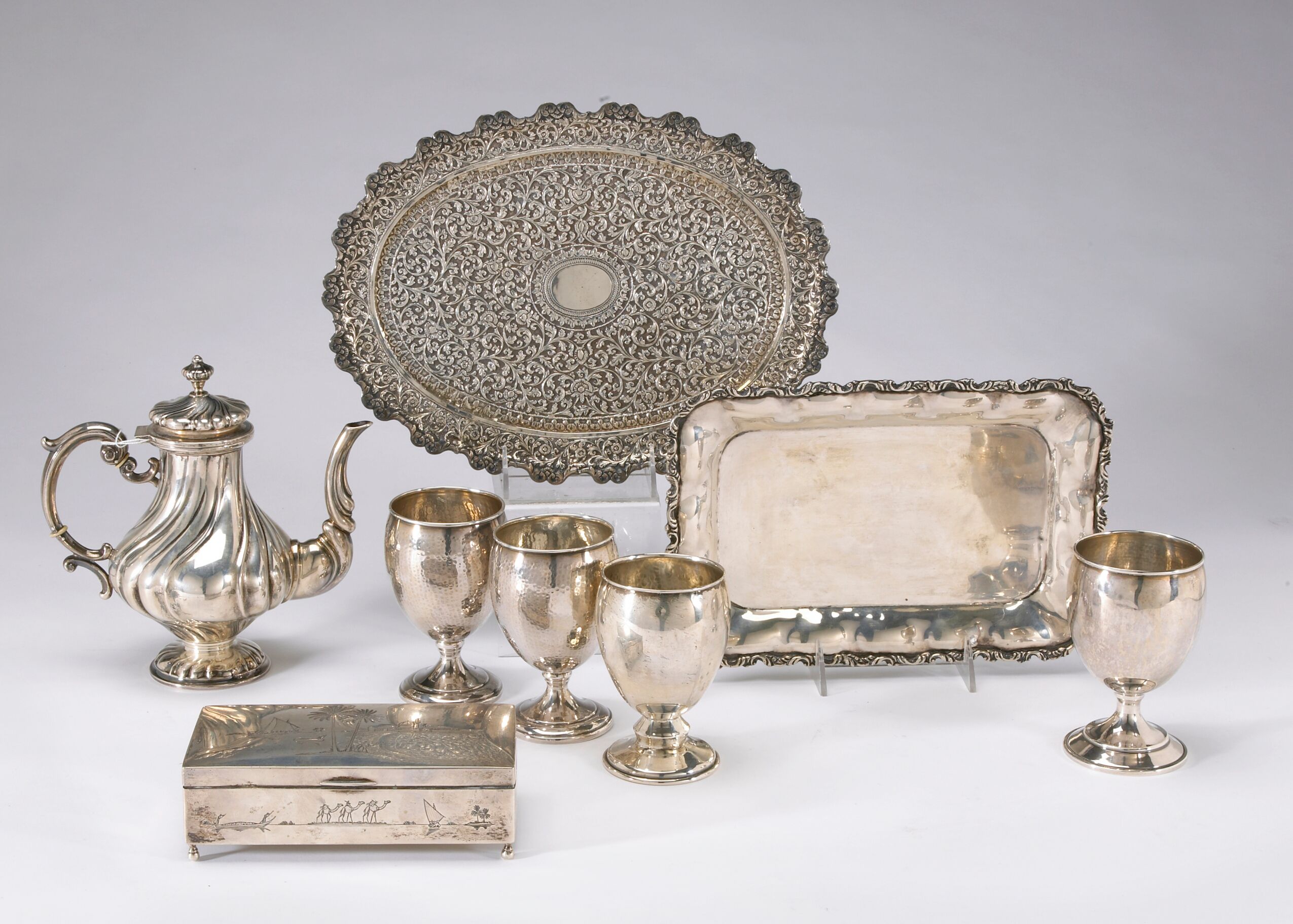Group of Silver Table Articles