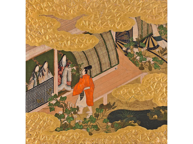 TOSA SCHOOL, 17TH CENTURY Scenes from The Tale of Genji