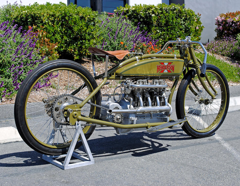 1919 Henderson 70ci Four-Cylinder Board Track Racer