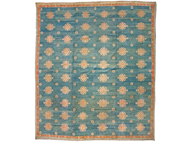 An Agra carpet India, size approximately 12ft. 2in. x 14ft.