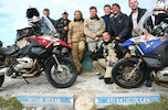 Thumbnail of A collection of 32 pictures of Scotsman Ewan McGregor and Englishman Charley Boorman from their Long Way Down motorcycle odyssey, 27 photographs are 22 x 26in, five are 26 x 30in image 14