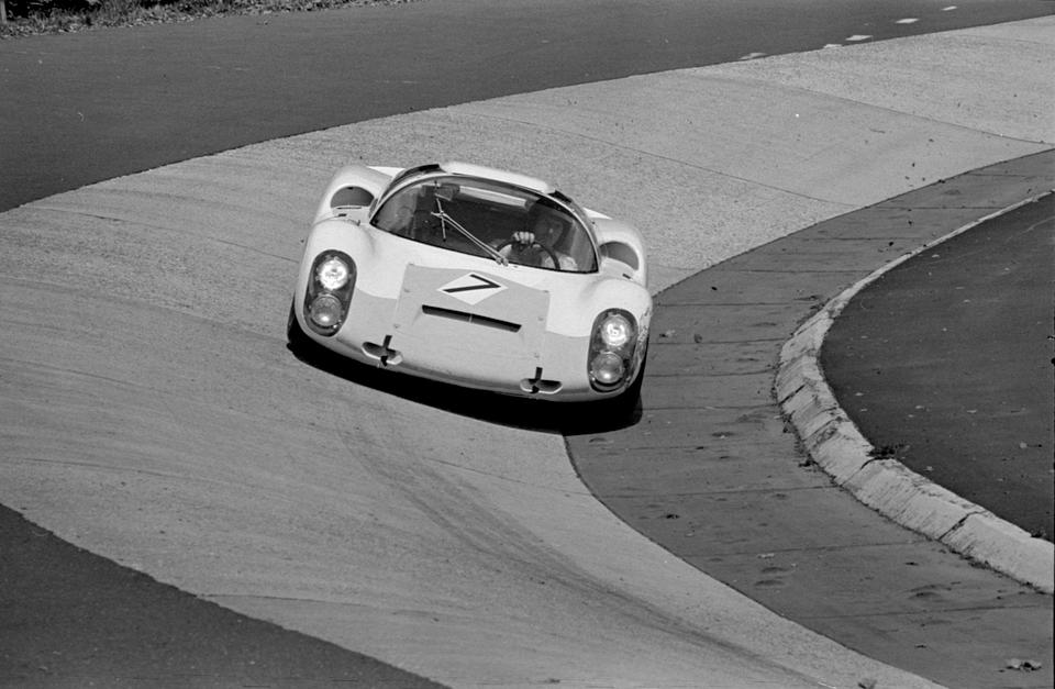 Ex-Works, Gerhard Mitter/Lucien Bianchi Nurburgring 1000Kms-leading,1967 2-liter Porsche Typ 910 Endurance Racing Works Coupe  Chassis no. 910-026 Engine no. 910-023