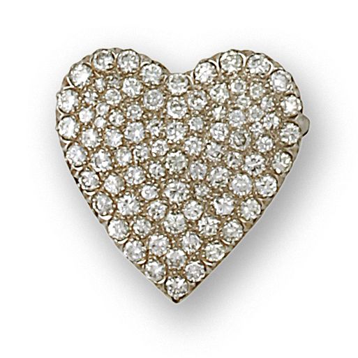 A diamond brooch