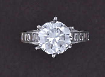 A diamond solitaire ring, Bailey, Banks & Biddle