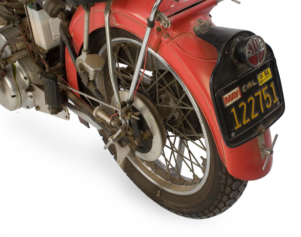 Two owners from new, documented by factory records as 1 of 12 built with original black frame with Chinese Red tinwork,1952 Vincent 998cc Series C Rapide Frame no. C10241C Engine no. F10AB/1/8341