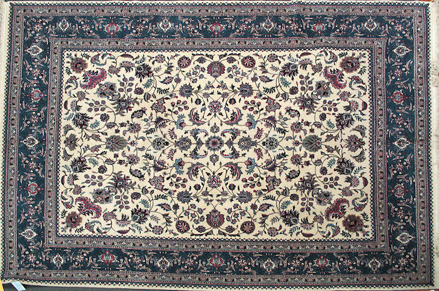A Chinese carpet size approximately 8ft. x 10ft.