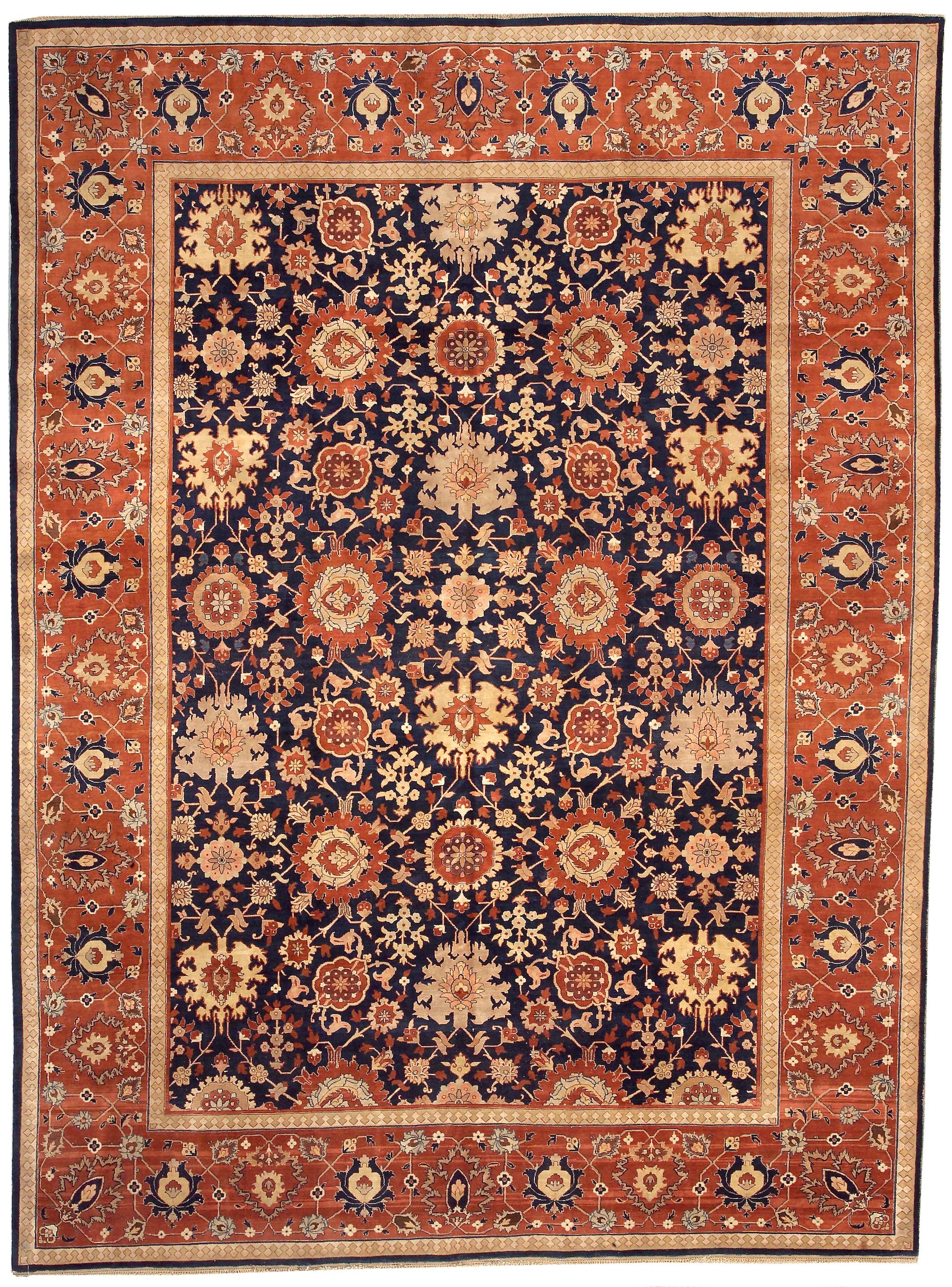 A Tabriz carpet