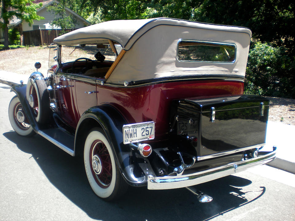 1932 Buick Model 55 Sport Phaeton  Chassis no. 2627717