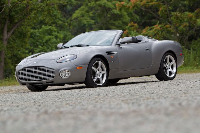 Bonhams : 4,367 miles from new,2004 Aston Martin DB AR1 Roadster ...