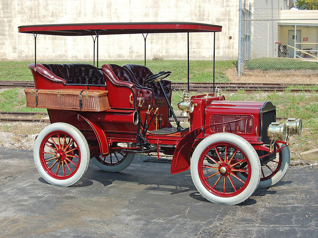 The ex-Edward "Ted" Jameson,1904 White Model E Steam Touring Car  Chassis no. C1571