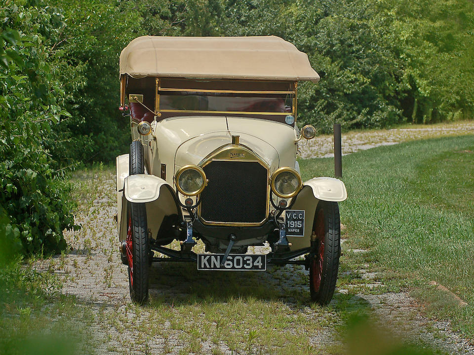 1915 Napier 16/22 hp Colonial Tourer  Chassis no. 3353 Engine no. E98423305