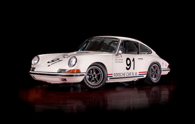 The Ex-Porsche Cars Northwest, 1967 Kent 300 Trans-Am Under 2-Liter Class Winning,1967 Porsche 911S Sport Kit II  Chassis no. 307828S