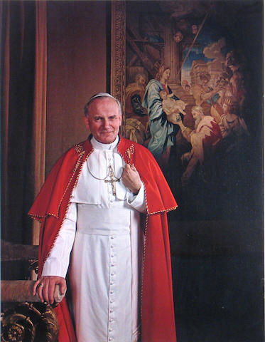 Yousuf Karsh (Canadian, 1908-2002); Pope John Paul II;