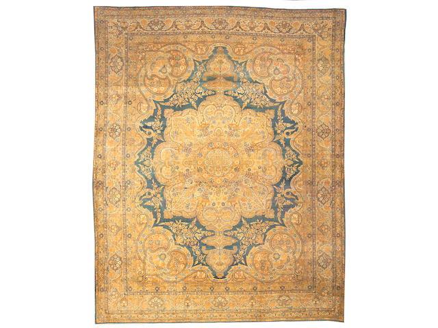 A Lavar Kerman carpet South Central Persia, size approximately 12ft. 1in. x 15ft. 1in.
