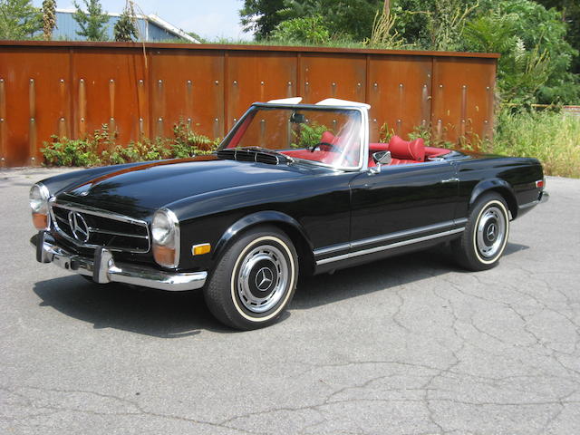 1971 Mercedes-Benz 280 SL Roadster with hard top