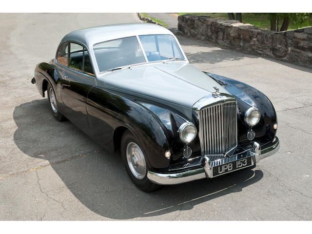 The 1952 Earls Court Motor Show car and first built,1952 Bentley R Type Two Door Coupe  Chassis no. B2 RT