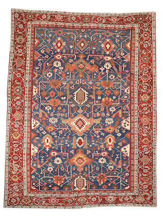 A Serapi carpet Northwest Persia, size approximately 10ft. 5in. x 13ft. 5in. image 1