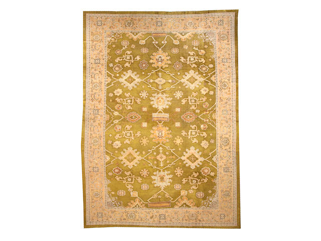 A Sultanabad carpet Central Persia, size approximately 12ft. 6in. x 17ft. 8in.