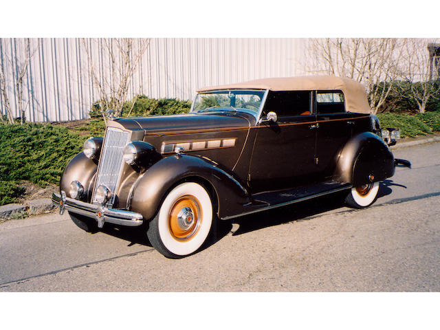 1936 Packard Eight Convertible Sedan  Chassis no. 9971781