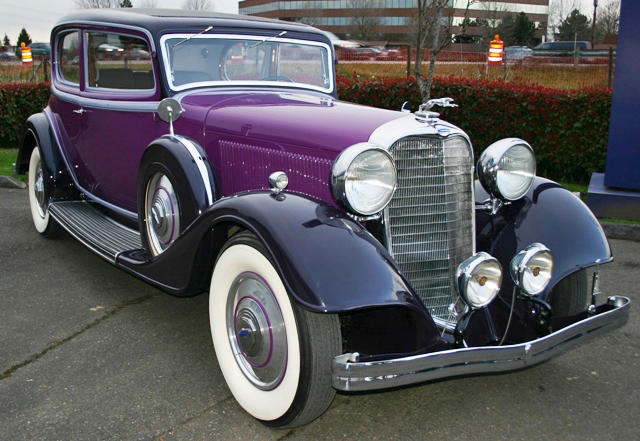 One of 18 built, and the only known surviving,1933 Lincoln KB Victoria Coupe  Chassis no. KB2137