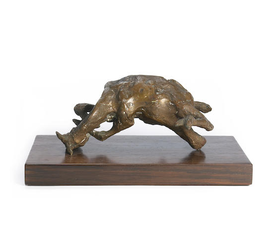 Jack Zajac (American, born 1929) Little Goat, 1958 3 1/2 x 7 x 4 1/2in  height with base 4 1/2in