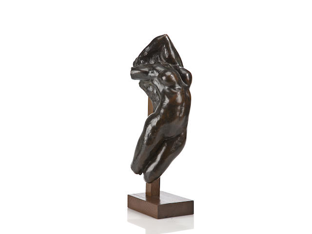 Auguste Rodin (French, 1840-1917) Torse d'Ad&#232;le, mod&#232;le avec large base sous le buste, 1878/c. 1940 18 7/8 x 7 7/8 x 6 3/8in (48 x 20 x 16.2cm)