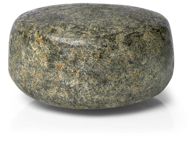 Bonhams Ulumaika Game Stone, Hawaiian Islands