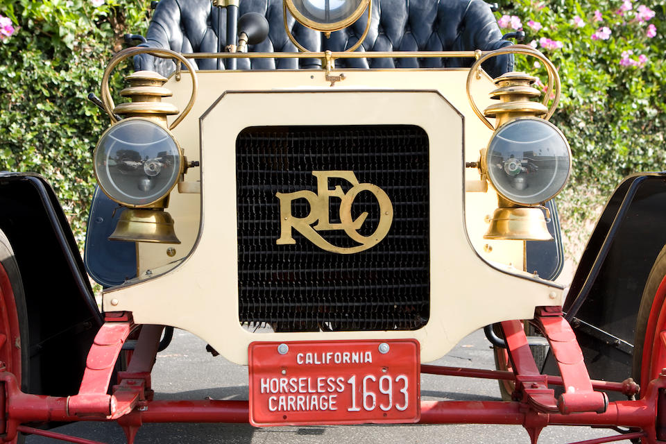1905 REO 16hp Roadster  Engine no. 1138