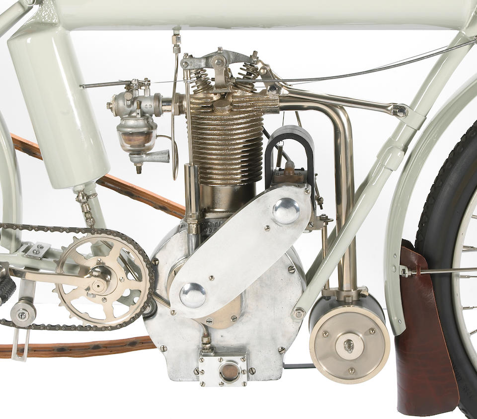 Ex-Otis Chandler,1911 Curtiss Marvell 500cc Single Engine no. 1274