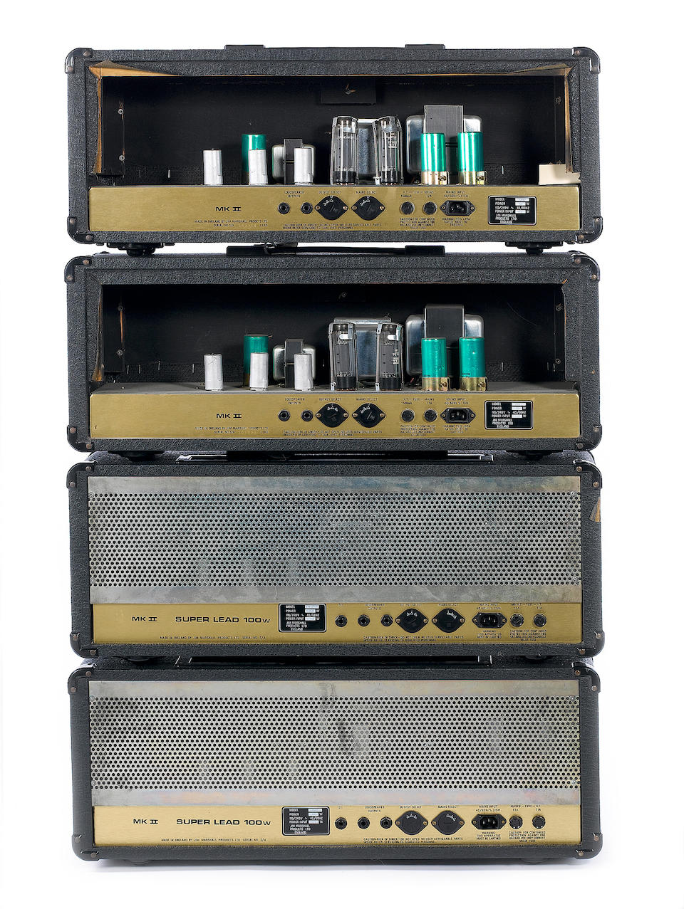 Bonhams 1984 Marshall Jcm 800 Amplifiers And Speaker Cabinets A