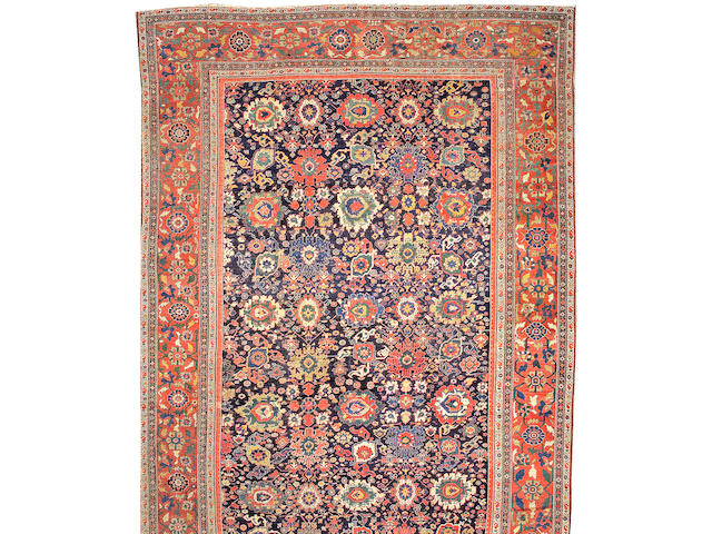 A Sultanabad carpet Central Persia, size approximately 11ft. x 26ft. 2in.