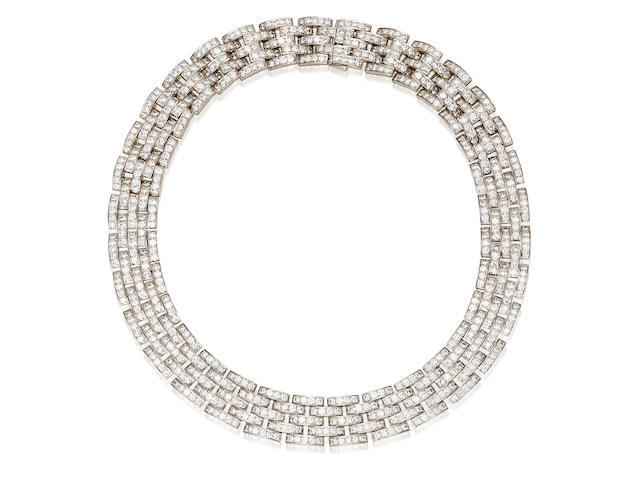A diamond necklace, Cartier