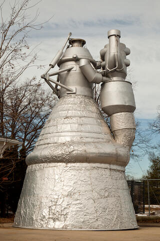Bonhams Full Scale Saturn V F 1 Engine Model