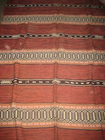 Two pair of Moroccan kilim rugs