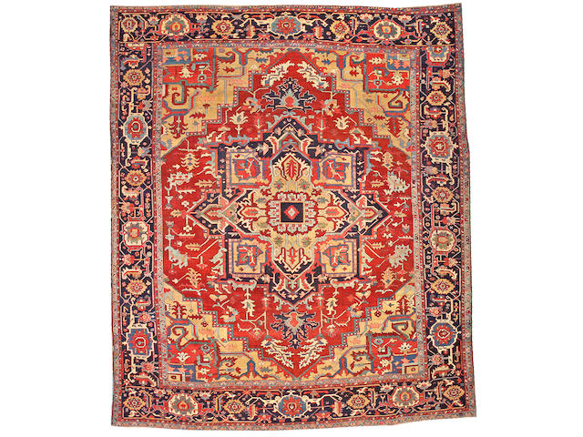 A Serapi carpet Northwest Persia size approximately 9ft. 8in. x 11ft. 8in.