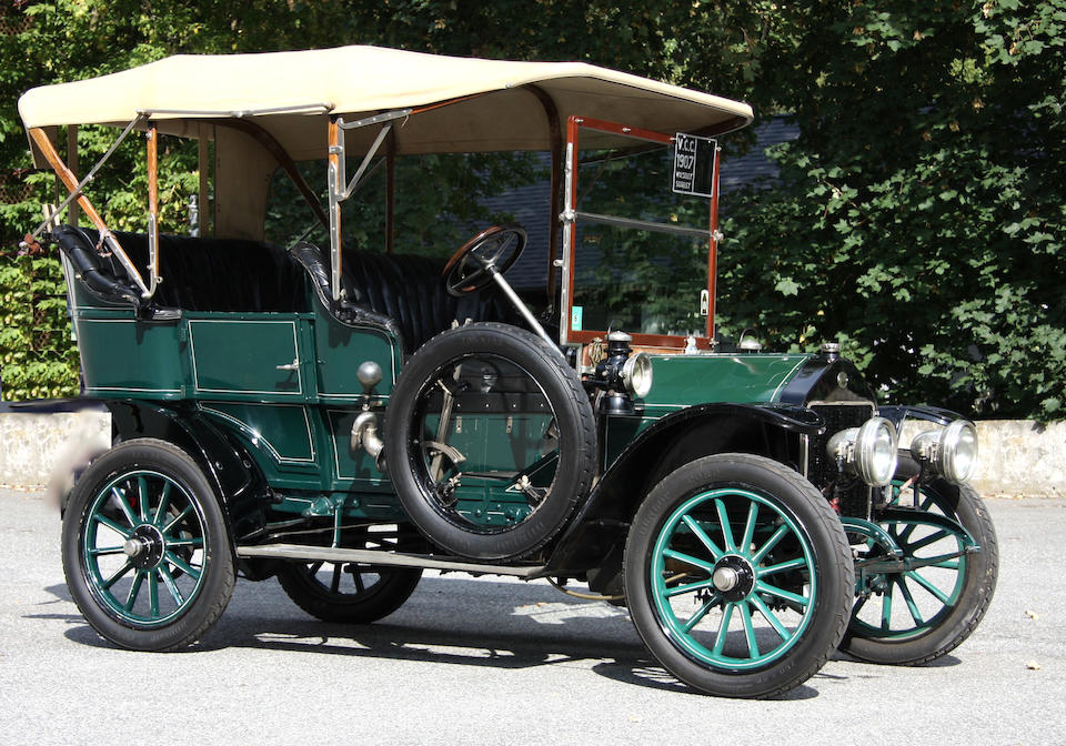 In the present family ownership since 1953,1907 Wolseley-Siddeley 10hp 'B' Type Four Seater Tourer