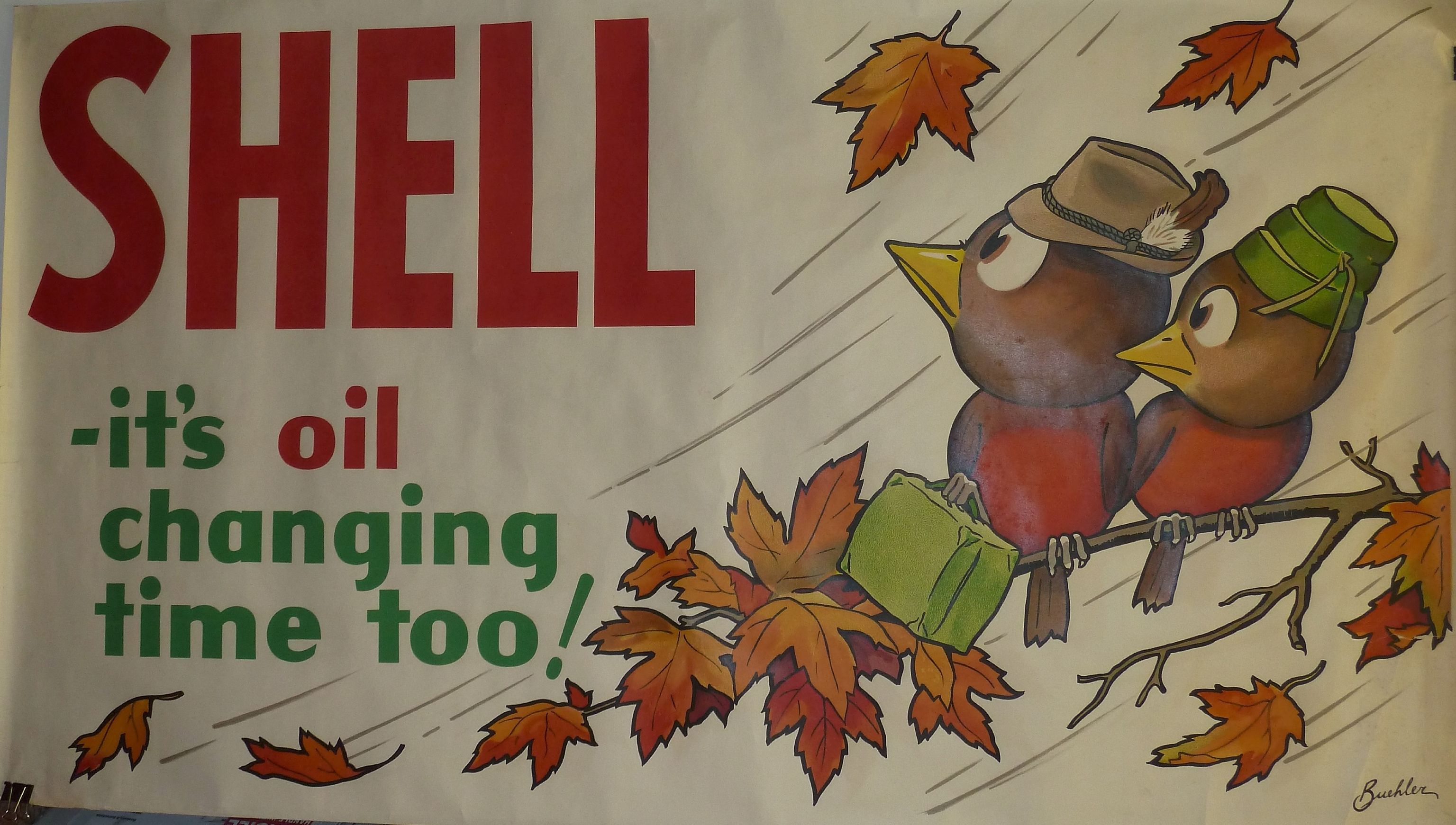 Shell Advertise Bonhams Cars : A collection of three early Shell advertising posters ...