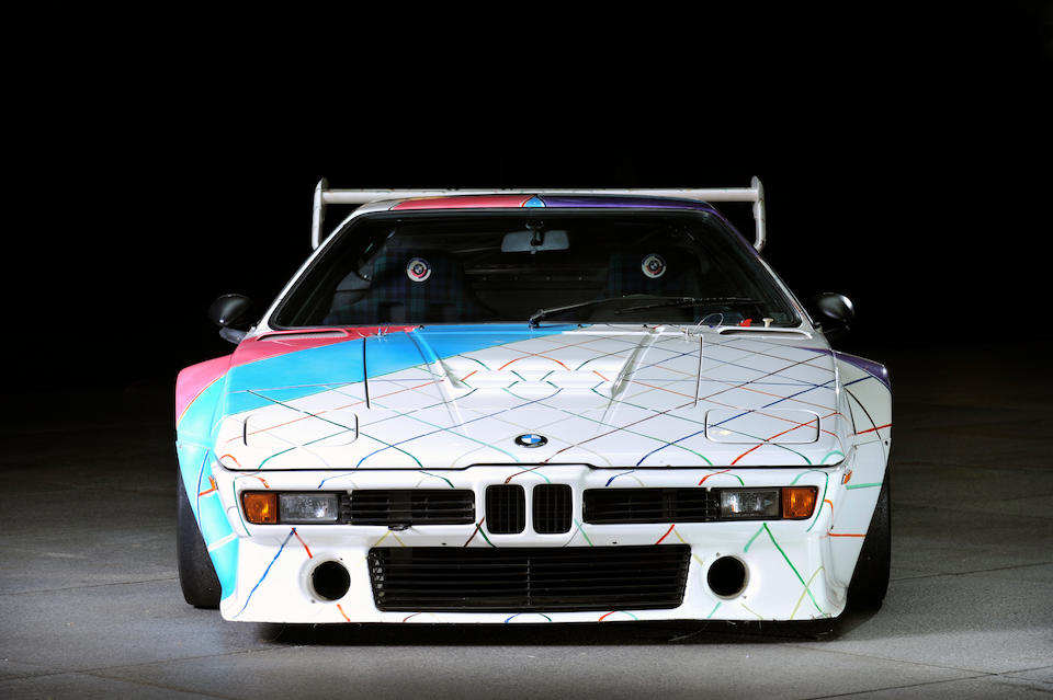 Offered for sale directly from the Solomon R. Guggenheim Museum     Ordered new by Peter Gregg, painted to the Frank Stella 'Polar Coordinates' design,1979 BMW M1 Pro-car  Chassis no. 9430-1053