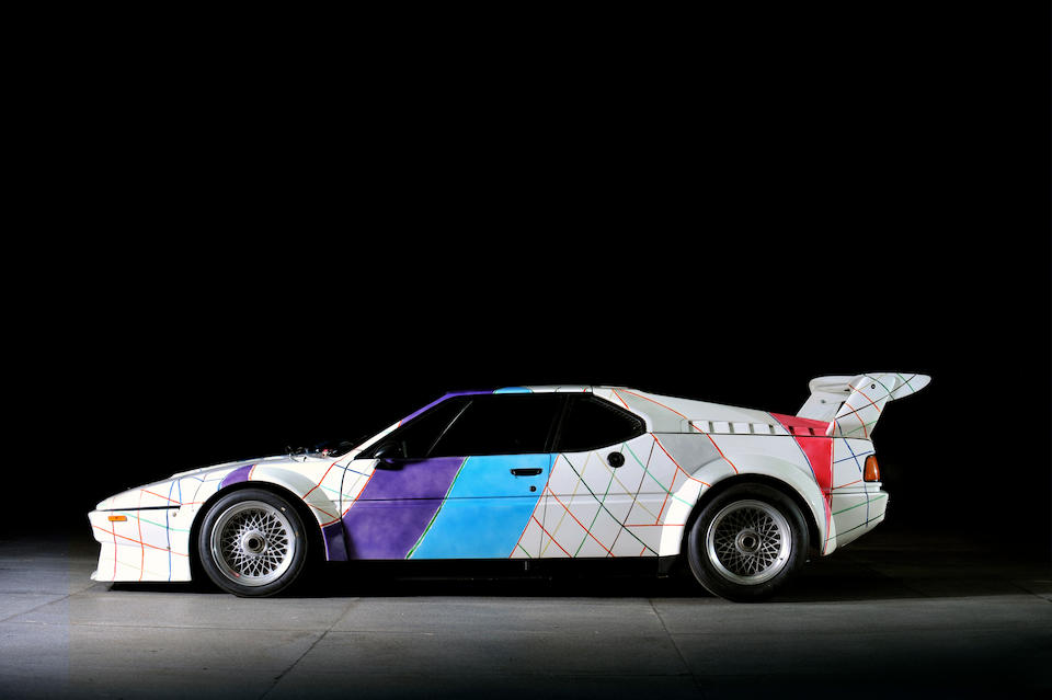 Offered for sale directly from the Solomon R. Guggenheim Museum     Ordered new by Peter Gregg, painted to the Frank Stella 'Polar Coordinates' design,1979 BMW M1 Pro-car  Chassis no. 9430-1053