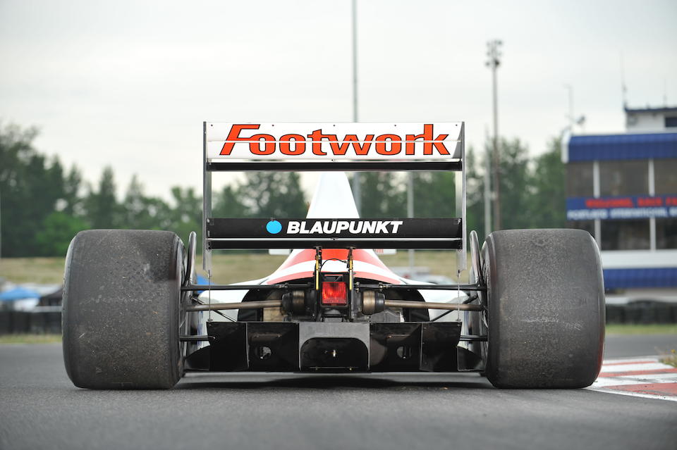 The Ex-Michele Alboreto,1990 Footwork-Arrows FA11B Formula 1 Racing Single-Seater  Chassis no. FA11B-03