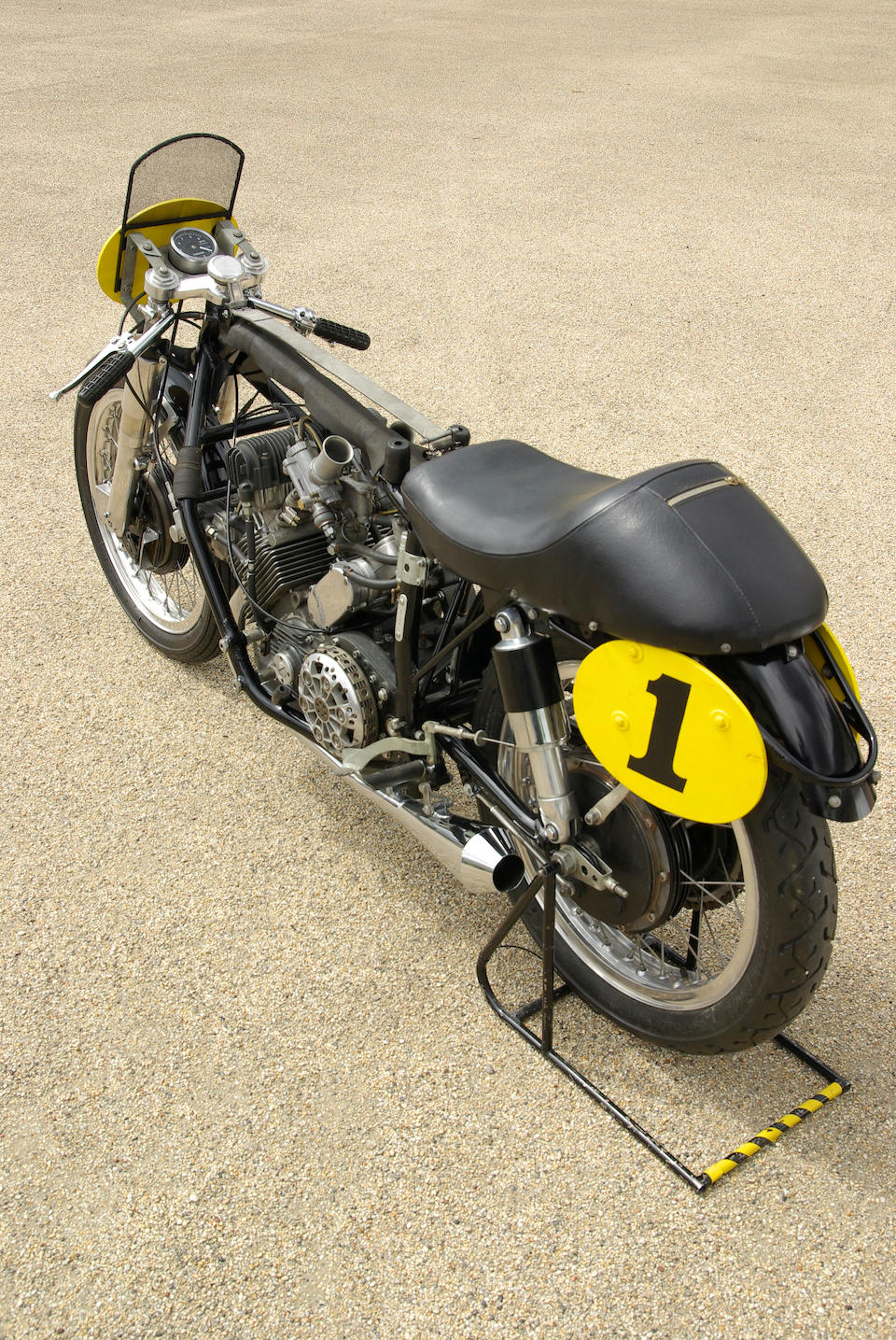 One of the world's rarest, most legendary motorcycles, one of only four built,1954 AJS 497cc E95 'Porcupine' Racing Motorcycle Frame no. E95.F3 Engine no. E2.54